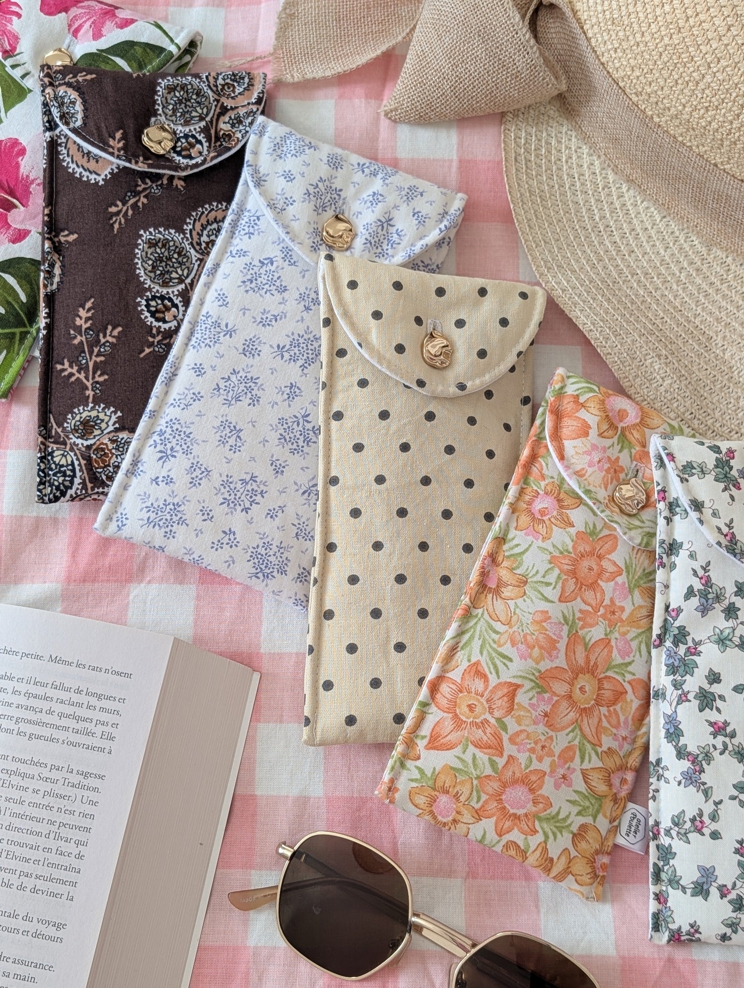 Pochettes à lunettes
