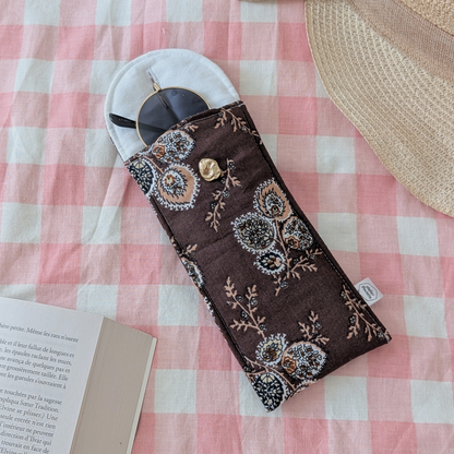 Etui à lunettes bohème