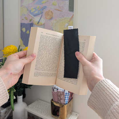 Marque-pages en cuir